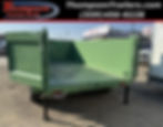 Scissor Dump 6x12x3 10k gvwr available at Thompson Trailers in Fresno (559)456-0228