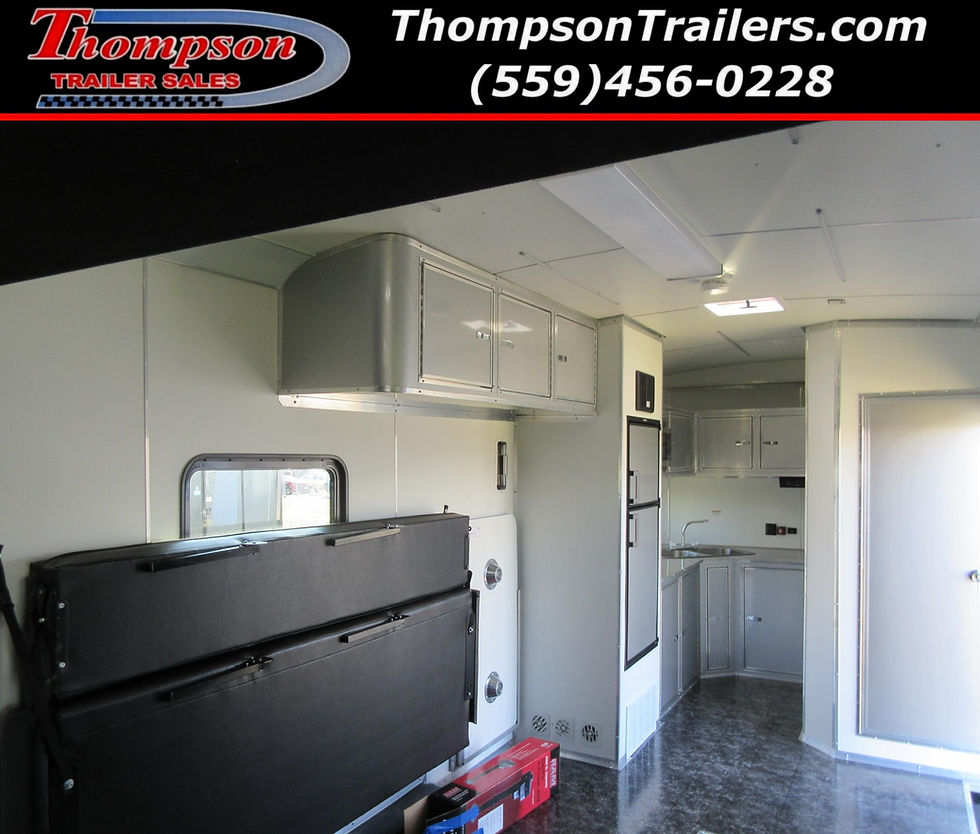 2025 8.5x24 Toy Hauler / Car Trailer available to Ship in from the factory. Call Thompson Trailers (