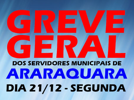 Projeto do estatuto será votado dia 21 sem diálogo. É greve!