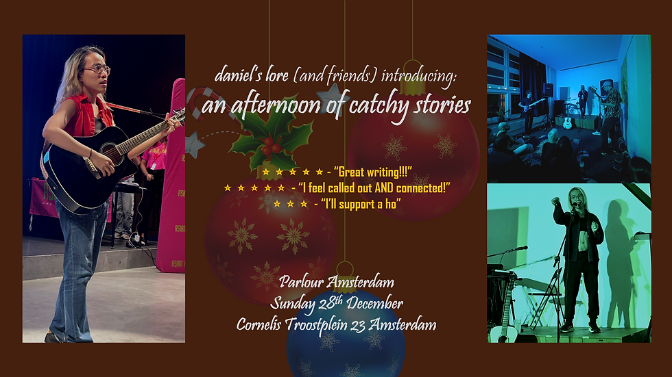 daniel’s lore: an afternoon of catchy stories