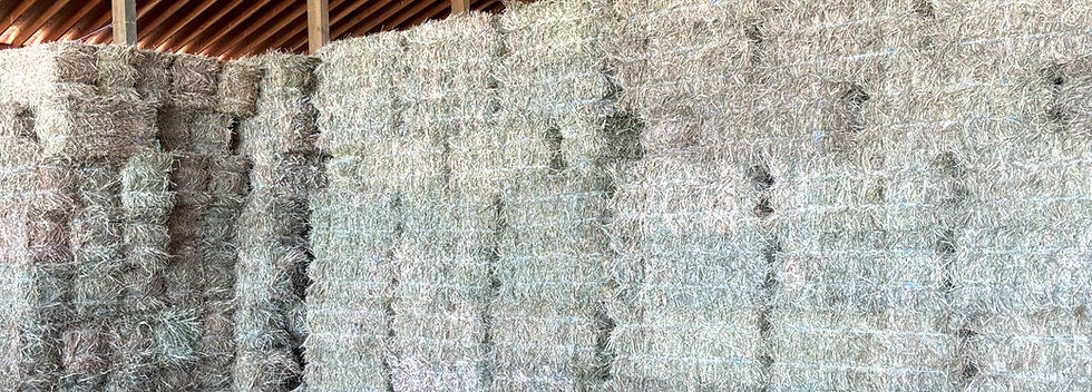 hay bales