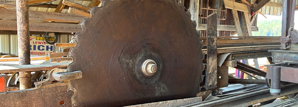 vintage sawmill