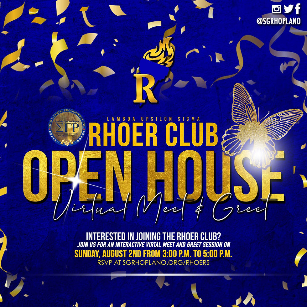 Rhoer Club Open House