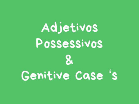 Adjetivos Possessivos & Genitive Case ´s