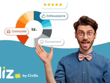 la palette des émotions des clients
