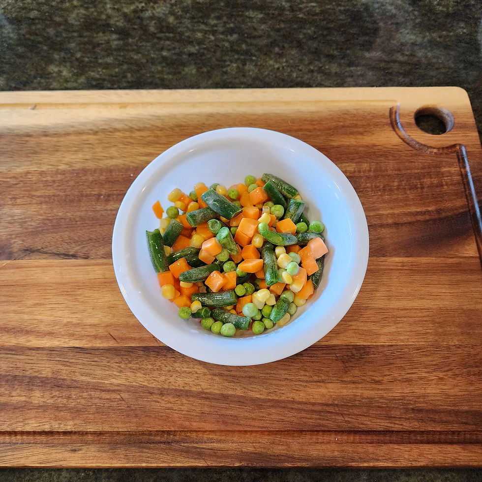 Thumbnail: Freeze Dried Mixed Vegetables