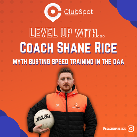 Busting the Big Myths About Speed Training in Gaelic Football - Shane Rice 