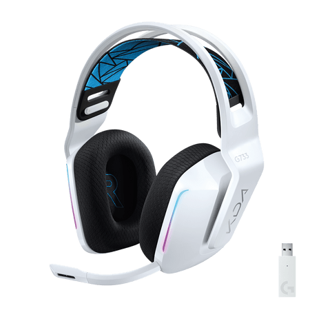 Miniatura: HEADSET LOGITECH GAMING G733 KDA WIRELESS LIGHTSPEED RGB LoL Special Ed