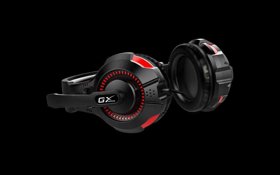 Miniatura: HEADSET GENIUS GAMING HS-G600 VIBRADOR Negro