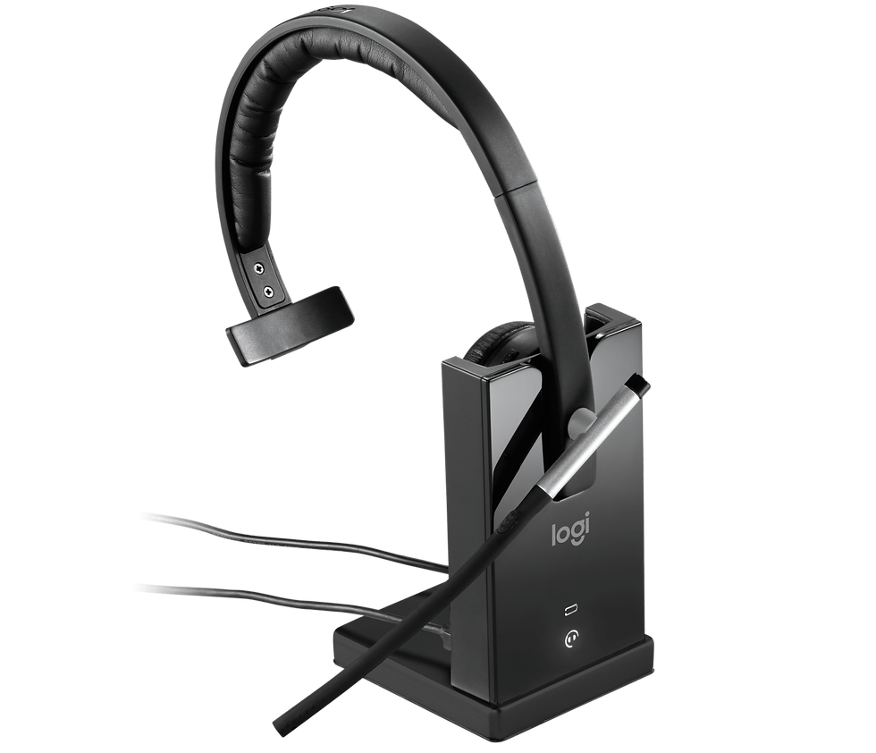 Miniatura: HEADSET LOGITECH H820e Wireless Mono con Micrófono Negro | Lumbisí - Cumbayá - Quito