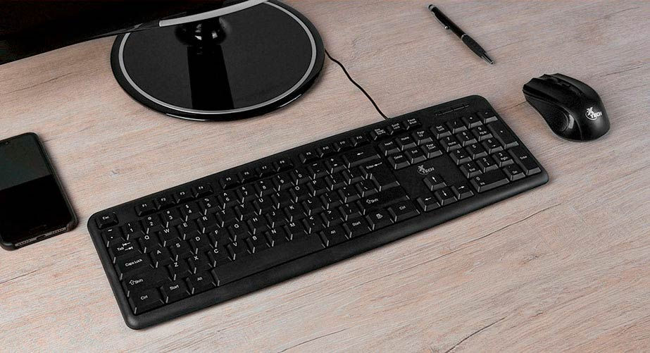 Miniatura: Teclado Alámbrico Xtech XTK-092E