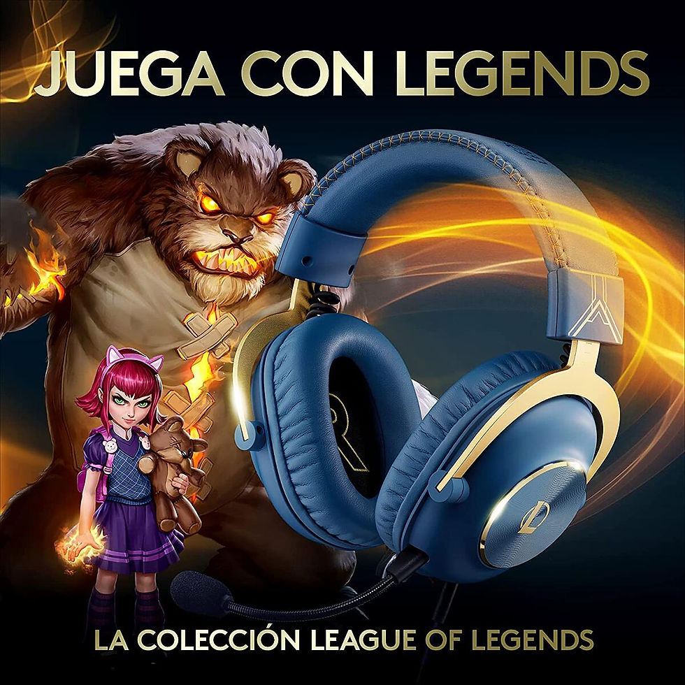 Miniatura: HEADSET LOGITECH PRO X GAMING WIRED Leage Legend Azul