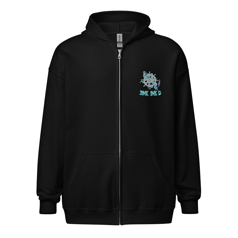 Thumbnail: Unisex heavy blend zip hoodie