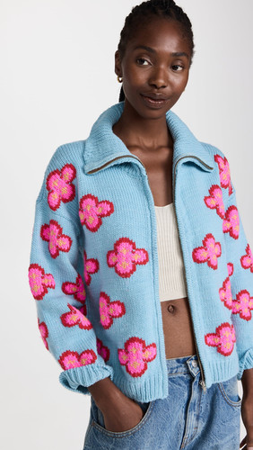 Yoko. Hand Embroiderd Cardigan | website