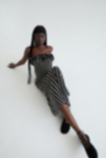 Anissa Knitted Fabric Dress