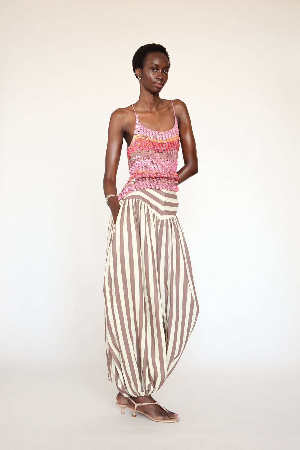 Nova Baggy Striped Pant