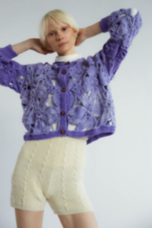 Mirka Cable Knit Shorts