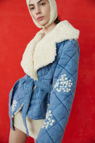 ダウンジャケット・コート TACHI CLOTHING Women's WILMA Denim Jumper Wilma-DN Wilma Quilted Denim Jacket | website