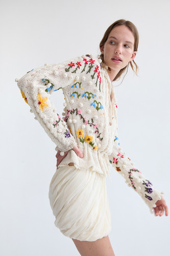 Azmina Knitted Cardigan | website