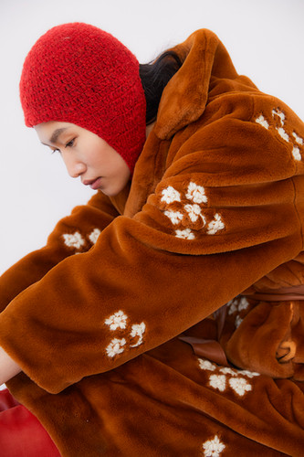 Camelot - Hand Embroidered Faux Fur Coat | website