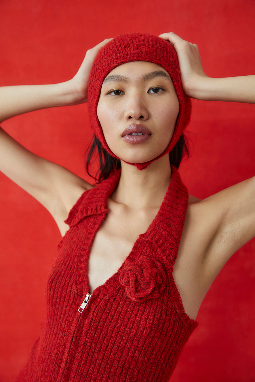 Thumbnail: Morgana Alpaca Blend Knit Top