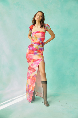 Zoriana Maxi Dress - Jungle Bloom