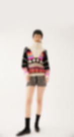 Thumbnail: Ornella Crochet Wool Sweater