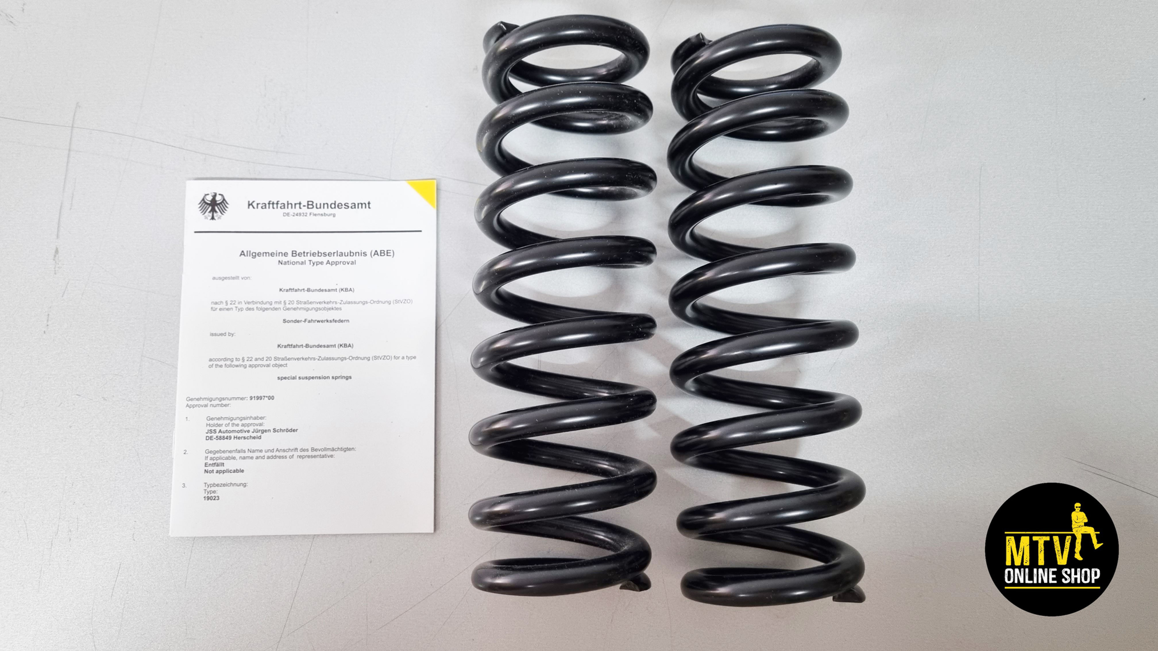 2024 - Present H&R Premium Performance Springs for SPYDER F3/F3s