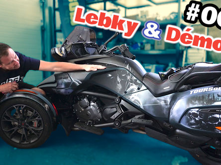 Prestavba Can-Am Spyder F3 Limited Special Series – Epizóda 3 | Polep, FIX zrkadiel a nový štít