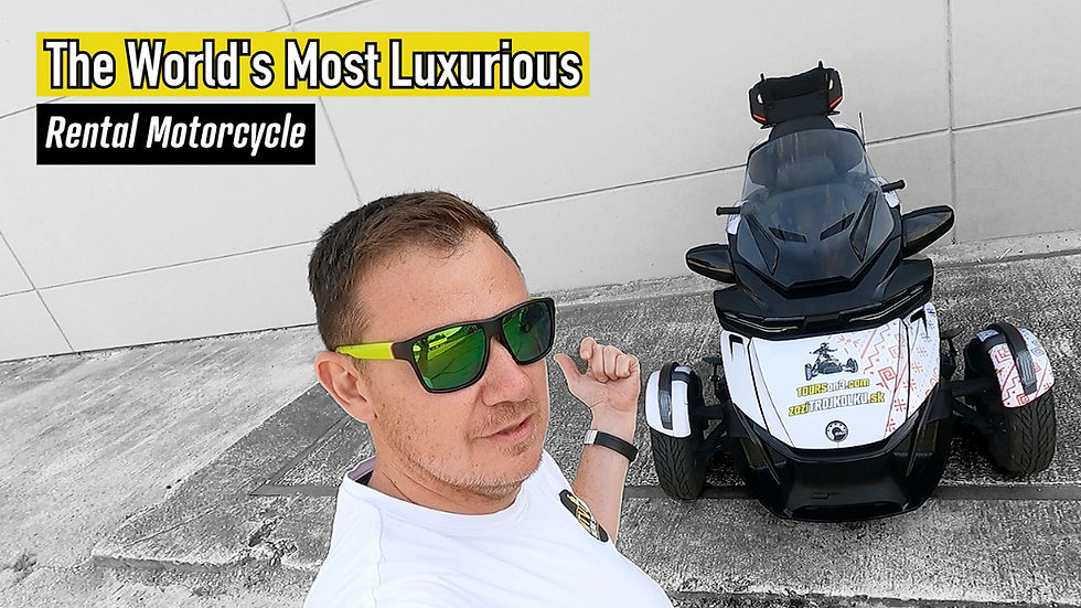  How this Can-Am Spyder RT20+ is made so Special - World Best Motorcycle Rental #CanAm 