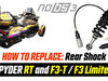 How to Replace Rear Shock on Can-Am Spyder RT or F3-T / Limited – Tips & Tricks | NOBS3 | Wilbers