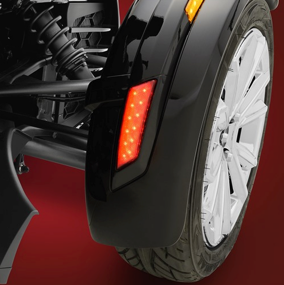 Thumbnail: SPYDER RT / RT-LTD Front Fender LED Reflectors Complete Kit