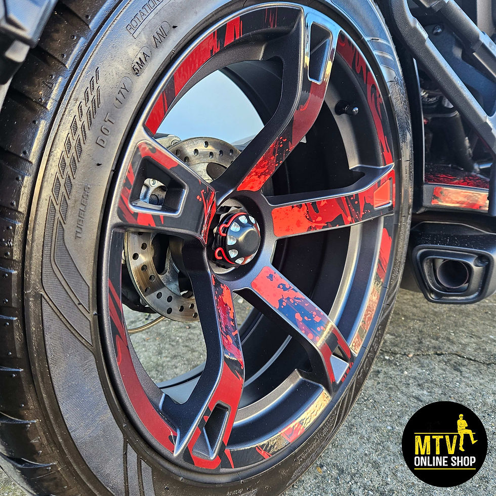 Thumbnail: Axle Caps and Wheel Bearing Covers for the Can-Am Ryker
