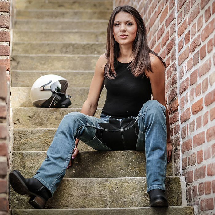 Thumbnail: Regular Fit - Trilobite 661 Parado Ladies jeans blue