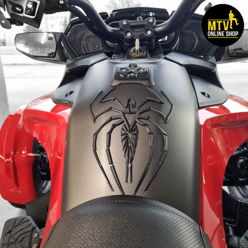 BIKE-label Tankpad Motorrad Spider 119x169mm - 3D Doming Gel Kratzfest