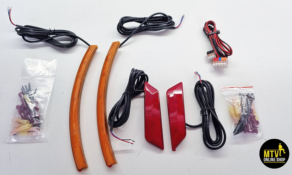 Thumbnail: SPYDER F3, RS, ST Front Fender LED Reflectors 2.0.
