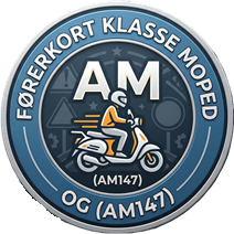 Klasse AM-AM147 - Moped og Moped Bil