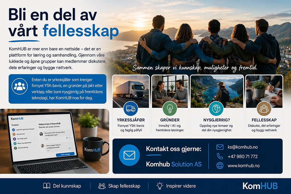 Bli en del