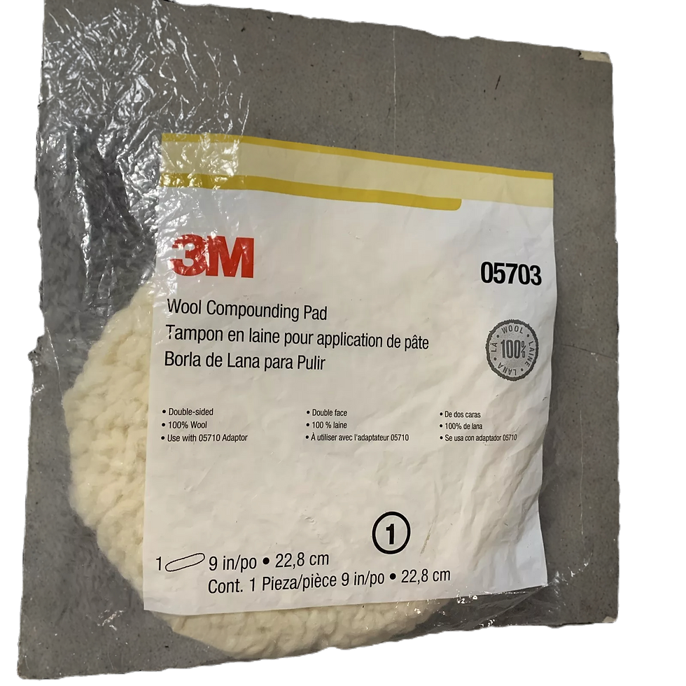 3M Superbuff Borla de Lana Doble Cara Automotriz