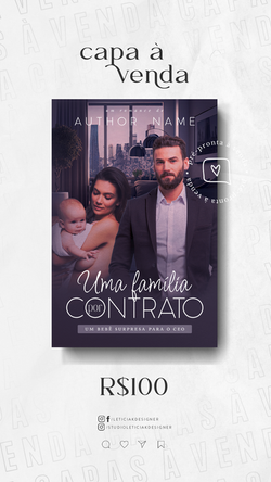 Capa de livro de romance pré-pronta à venda premade (19)
