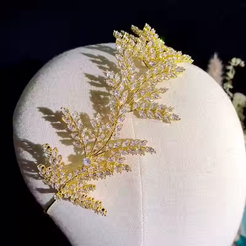 serre tête bandeau amara mariage cristaux façon diamant