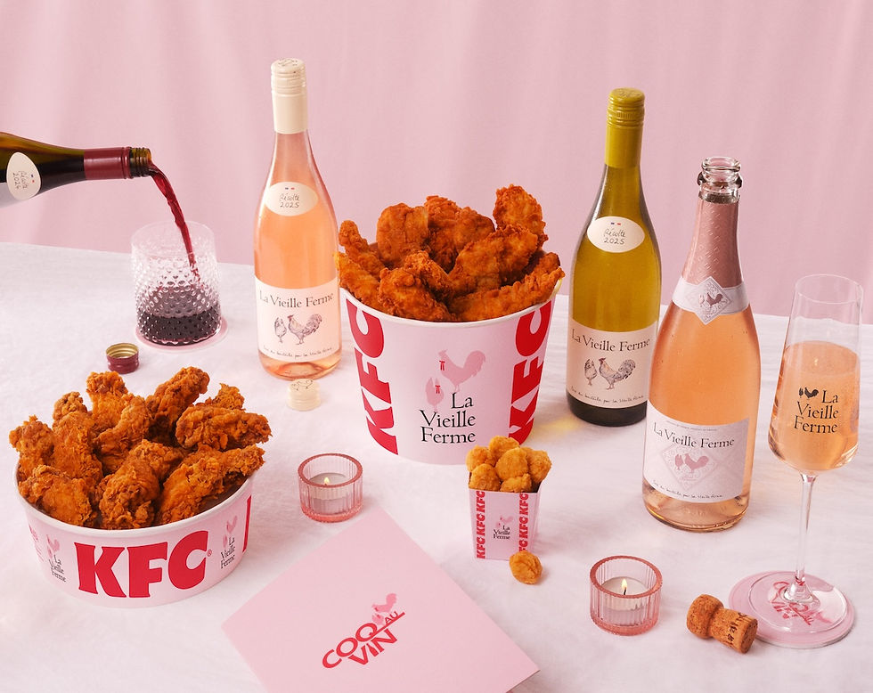 chicken wine and KFC collab