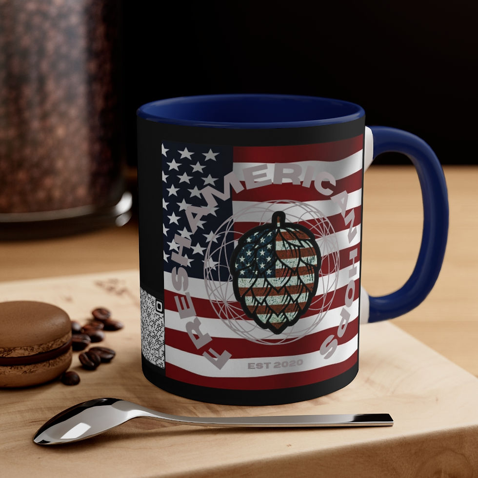 Thumbnail: American Flag Coffee Mug, 11oz