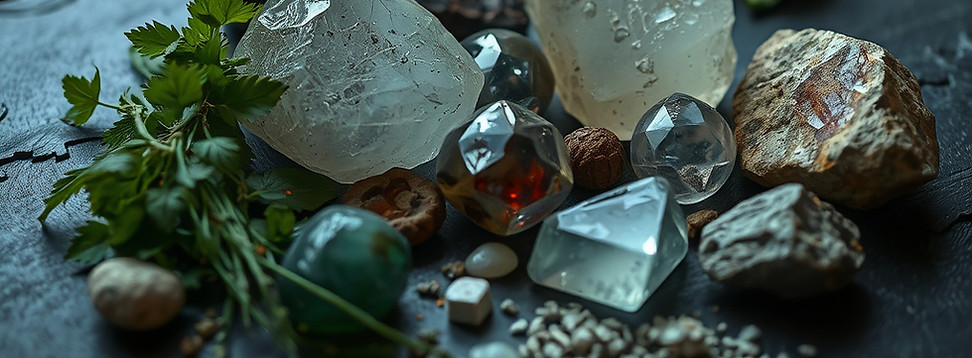 herbs and stones