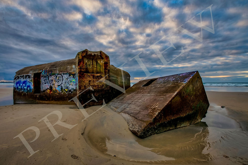 Brittany Beaches’ Concrete Bunkers