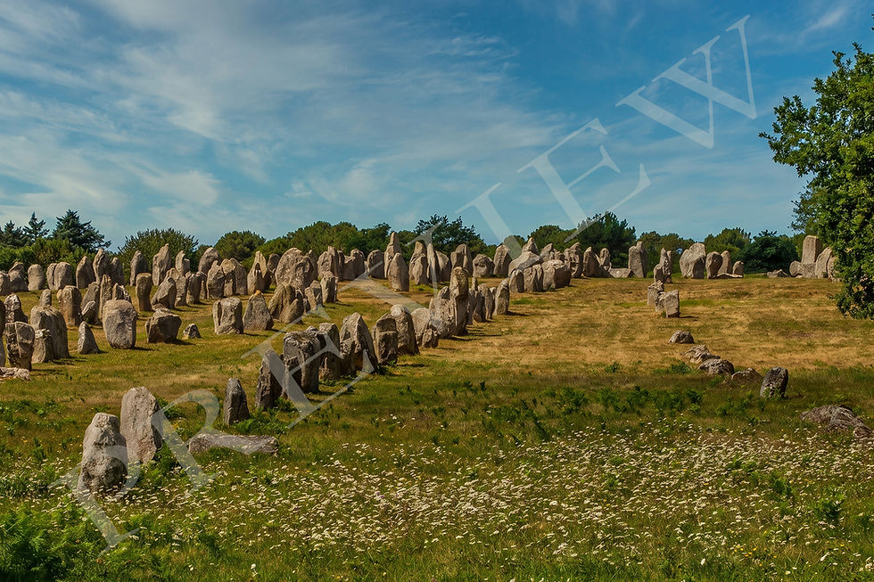 Alignments of Carnac in Brittany