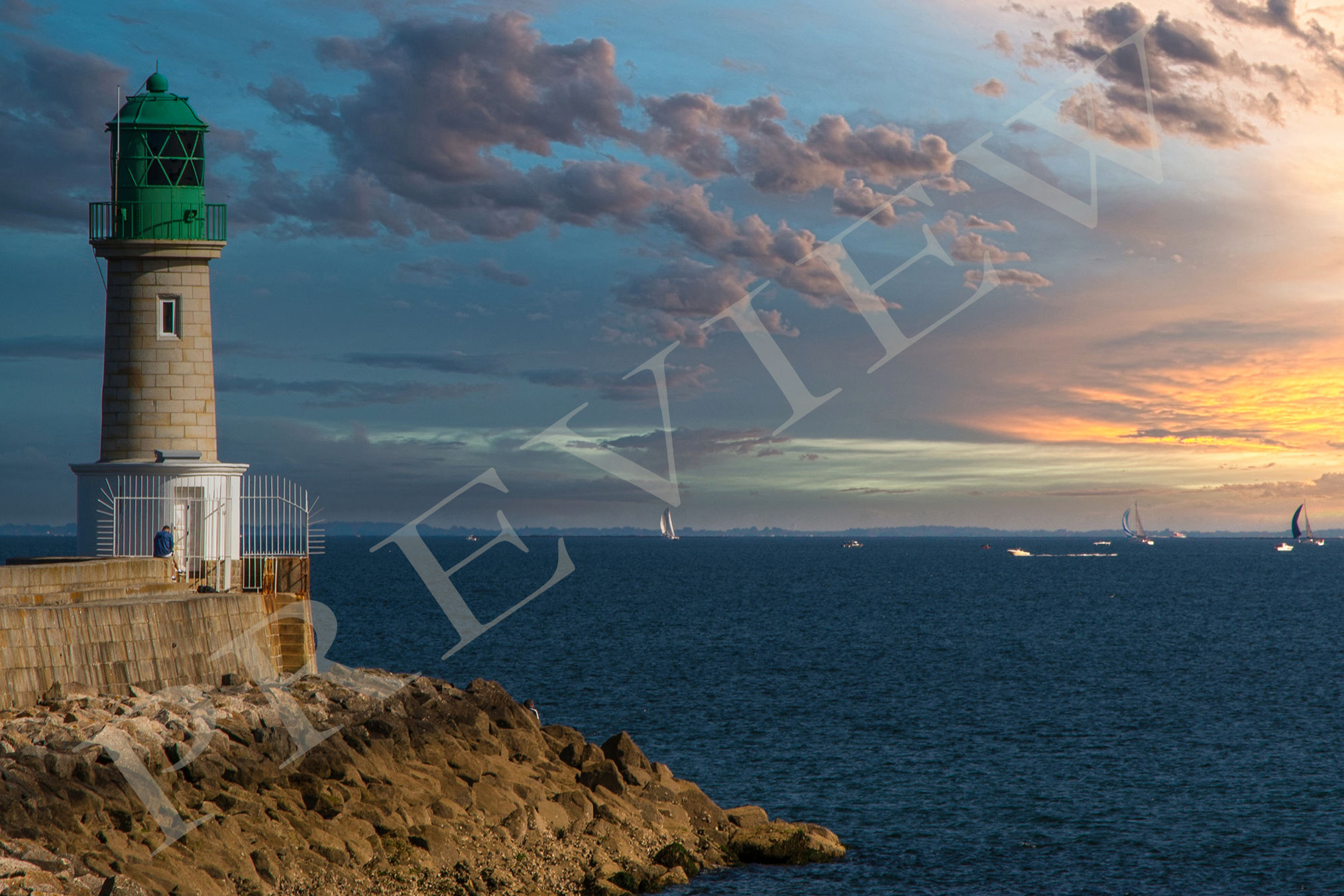 Lighthouse at Le Croisic
