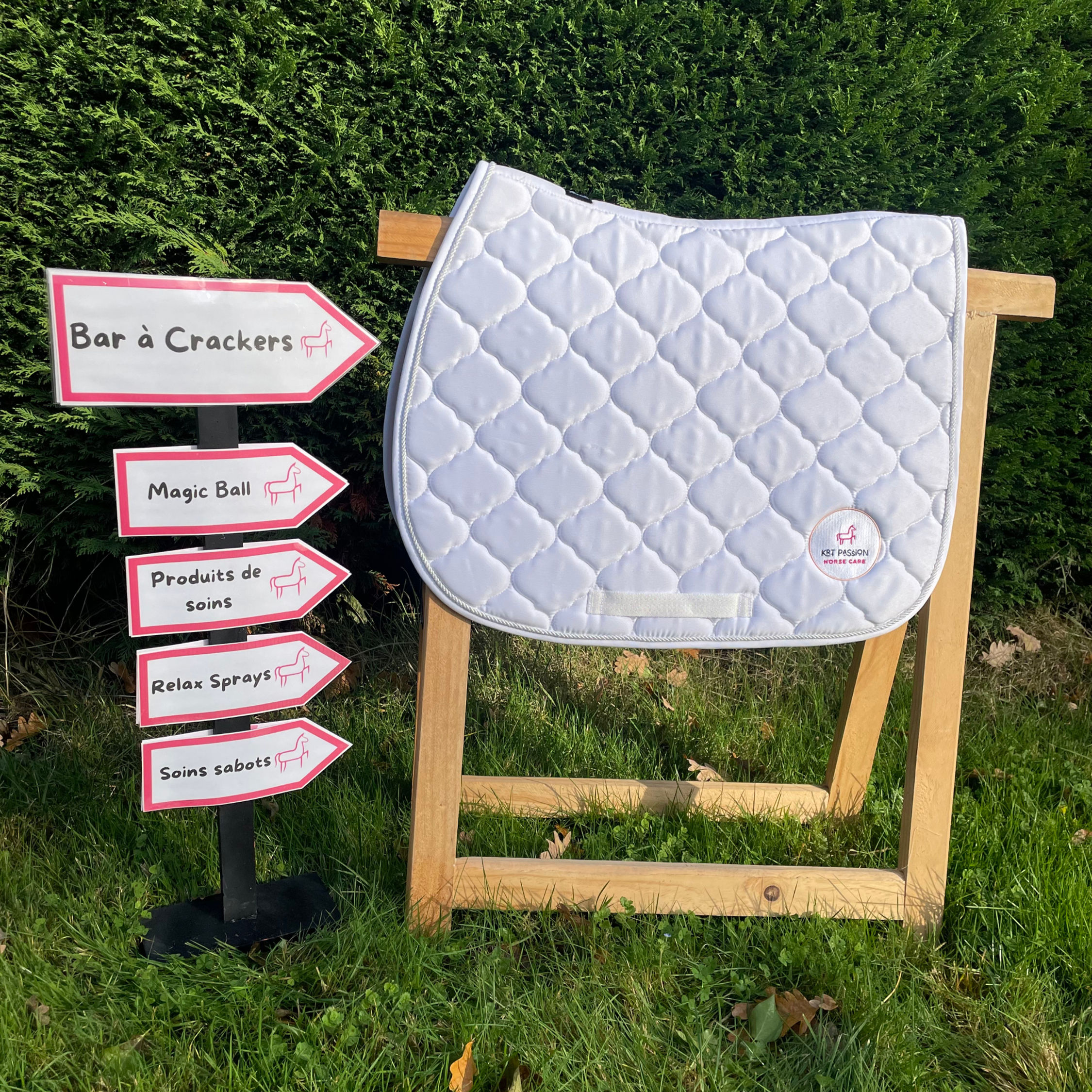 Tapis KRT Passion blanc