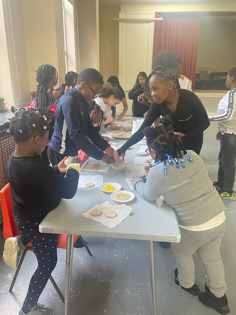 Cookery class activity at NPAYOF