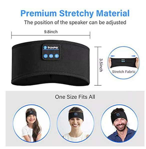 Miniatura: Headset Headset Blootouth Sports Sleep Bandana Workout-Neverdie Store